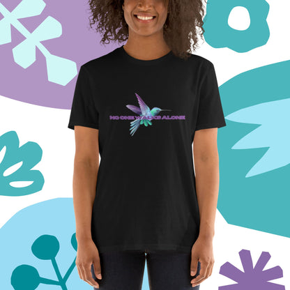 No One Walks Alone Hummingbird Short-Sleeve Unisex T-Shirt