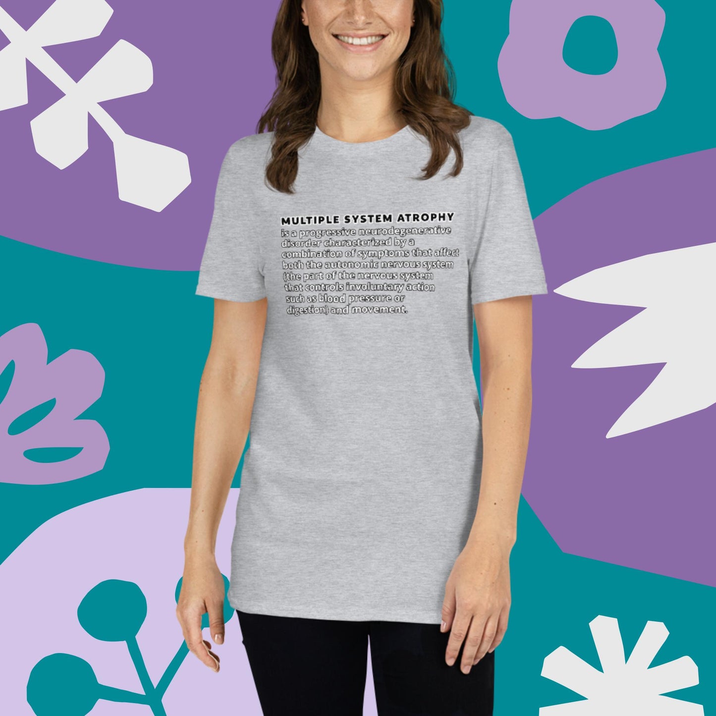 Multiple System Atrophy WHAT IS? Short-Sleeve Unisex T-Shirt