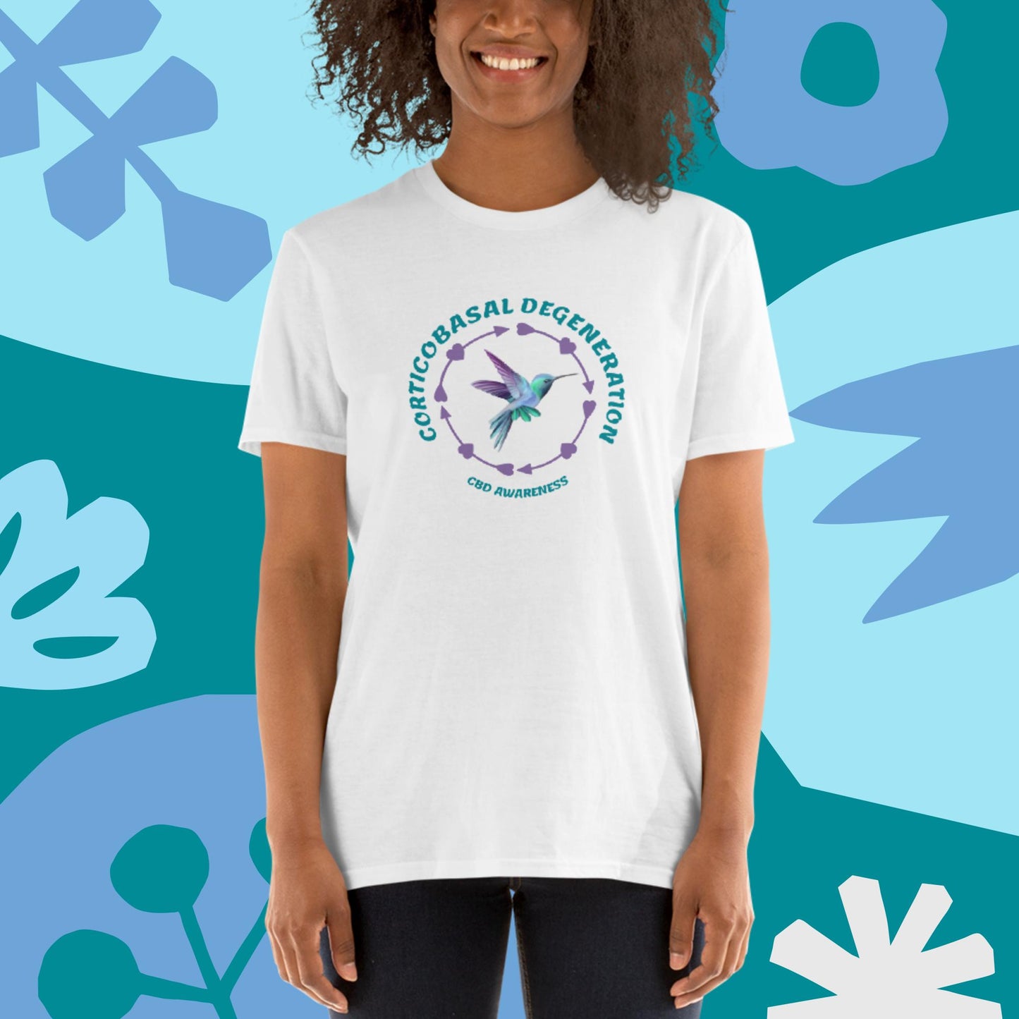 Corticobasal Degeneration HUMMINGBIRD Short-Sleeve Unisex T-Shirt